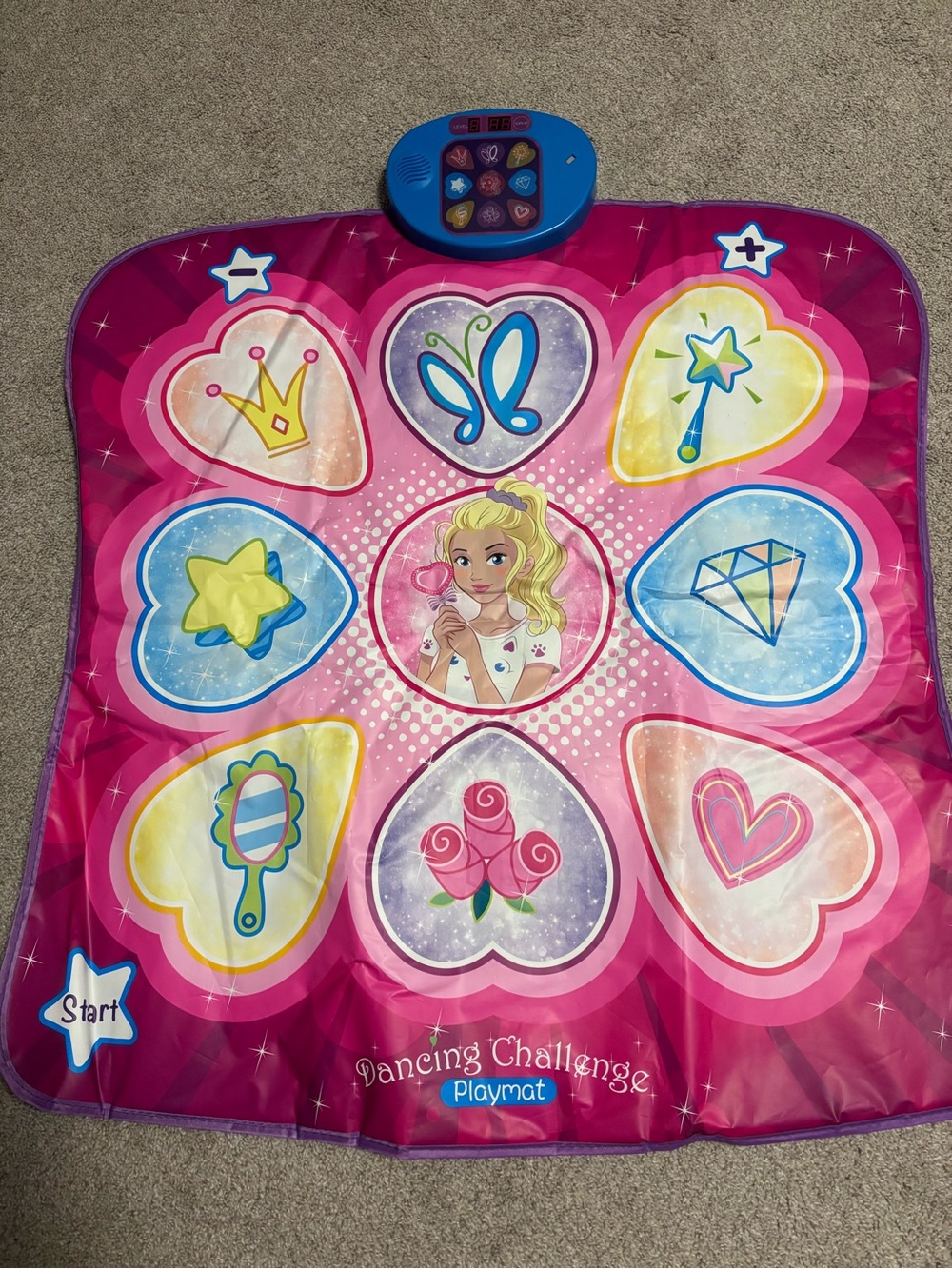 Kids Dancing Challenge Playmat – Pink Interactive Dance Mat
